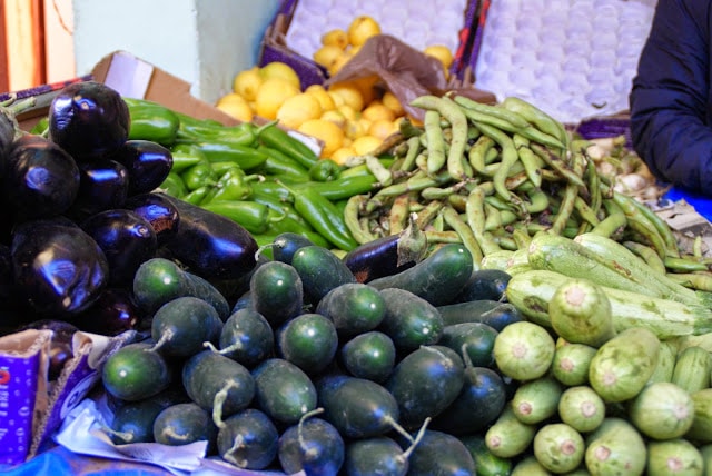 Markedet i Marrakech