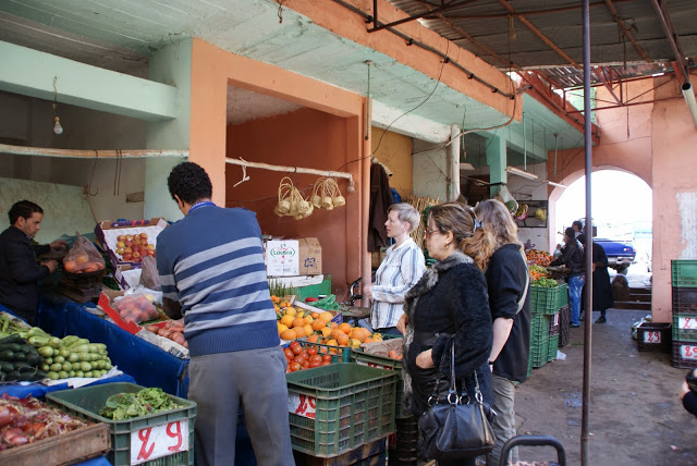 På markedet i Marrakech