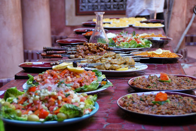 Marokkansk buffet