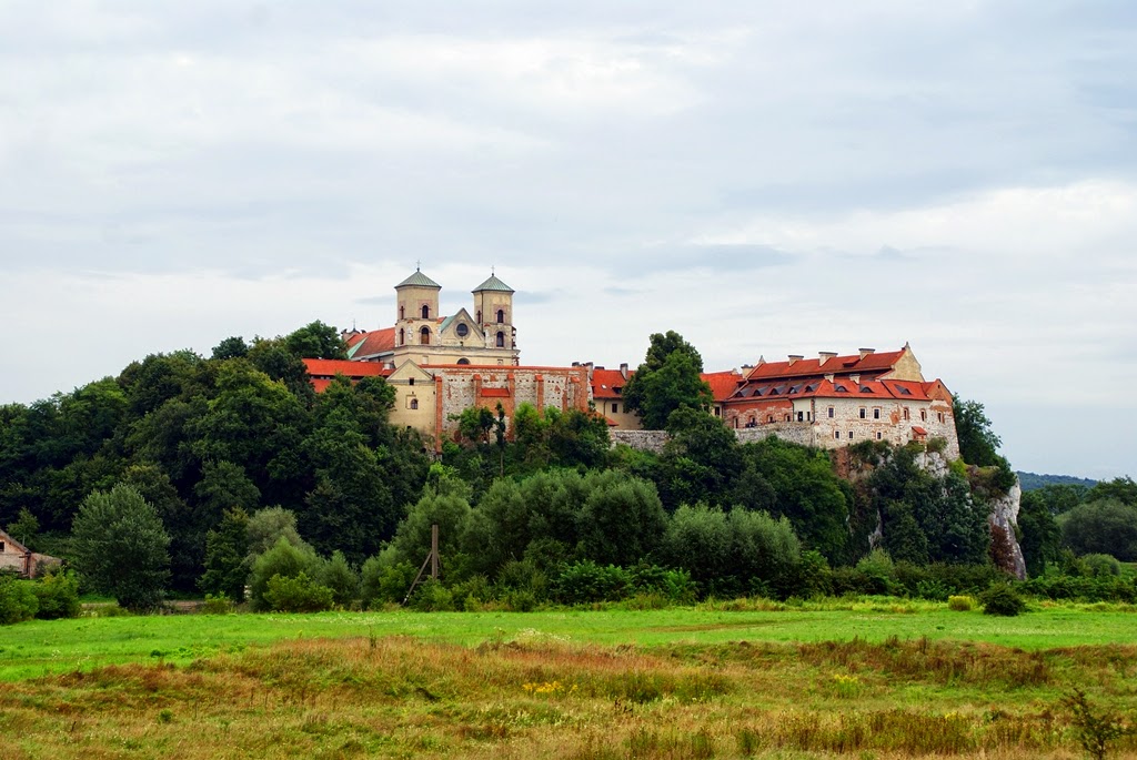 Besøk på Benedictine klosteret i Tyniec, Krakow