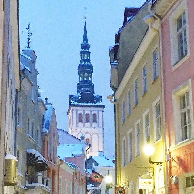 Vinterpasteller i Tallinn