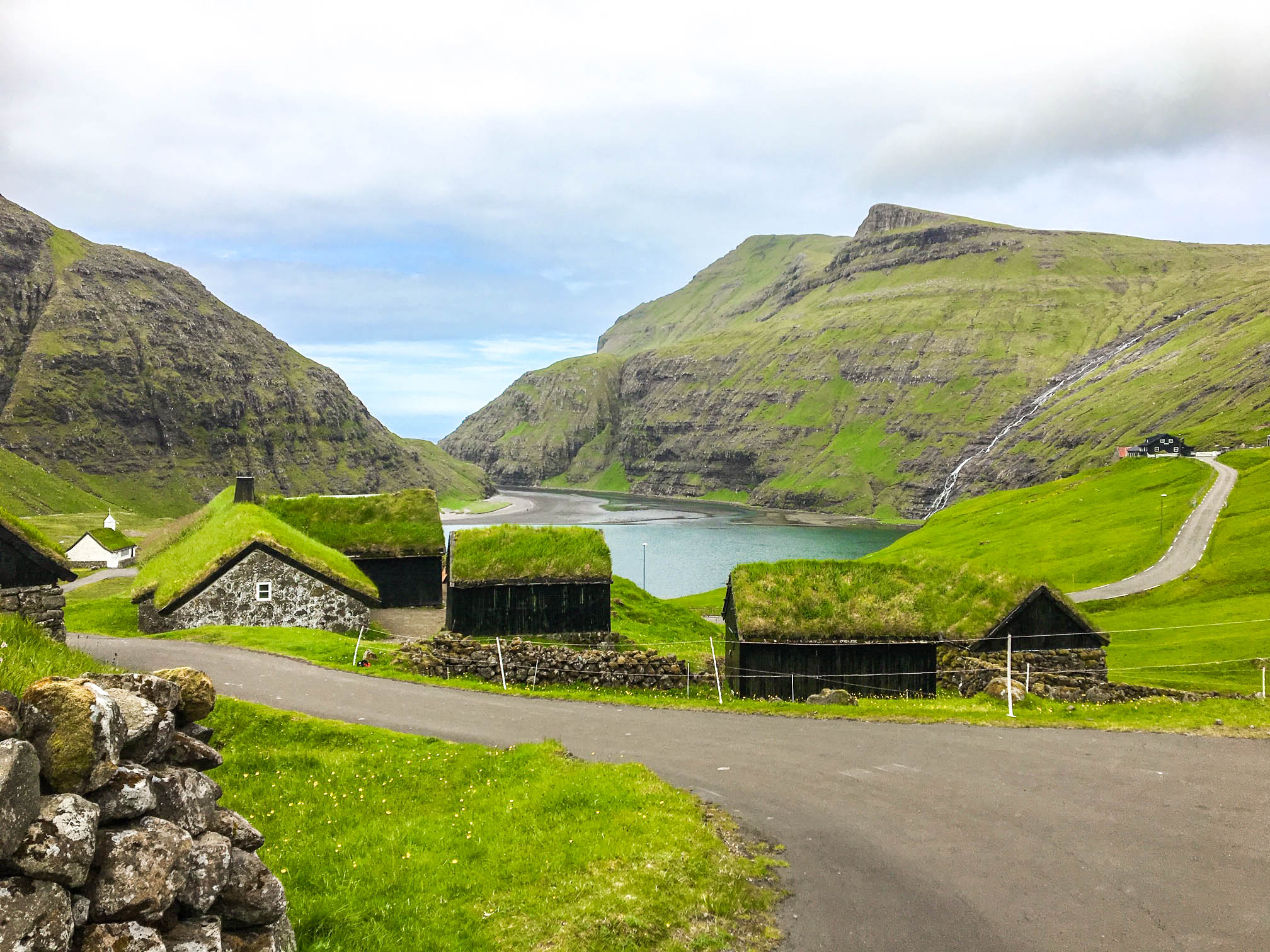 Saksun på Færøyene / Saksun Faroe Islands