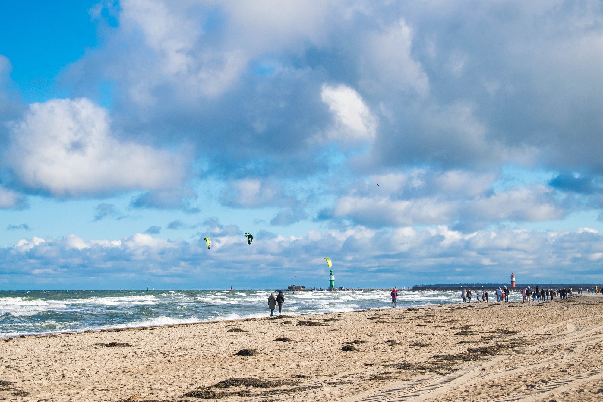 Stranden i Warnemunde