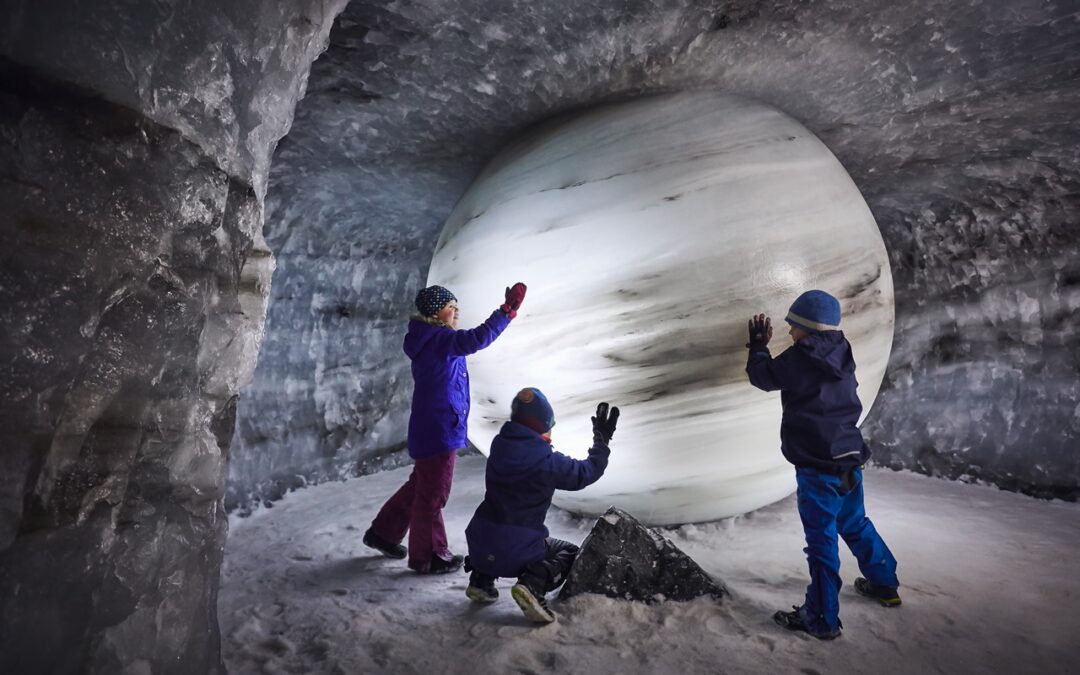 Bli med inn i isen i Klimapark 2469!