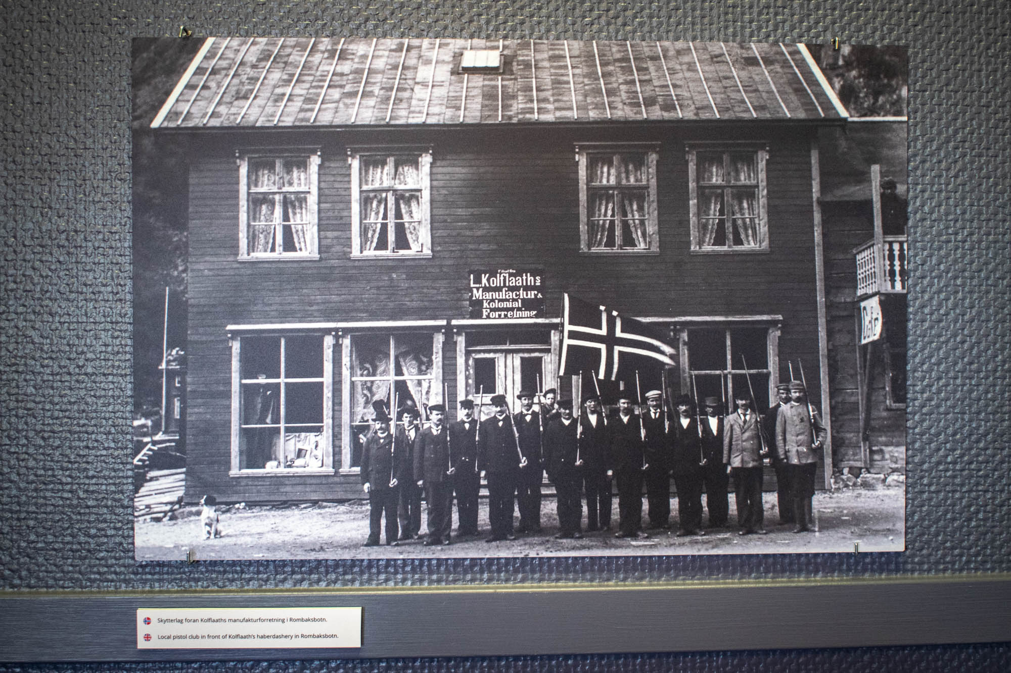 Bilde av rallarlivet i rombaksbotn hos Narvik Museum Nord