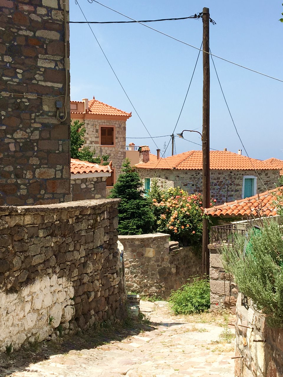 Vandretur på Water Mill Trail i Ligonasdalen Lesvos