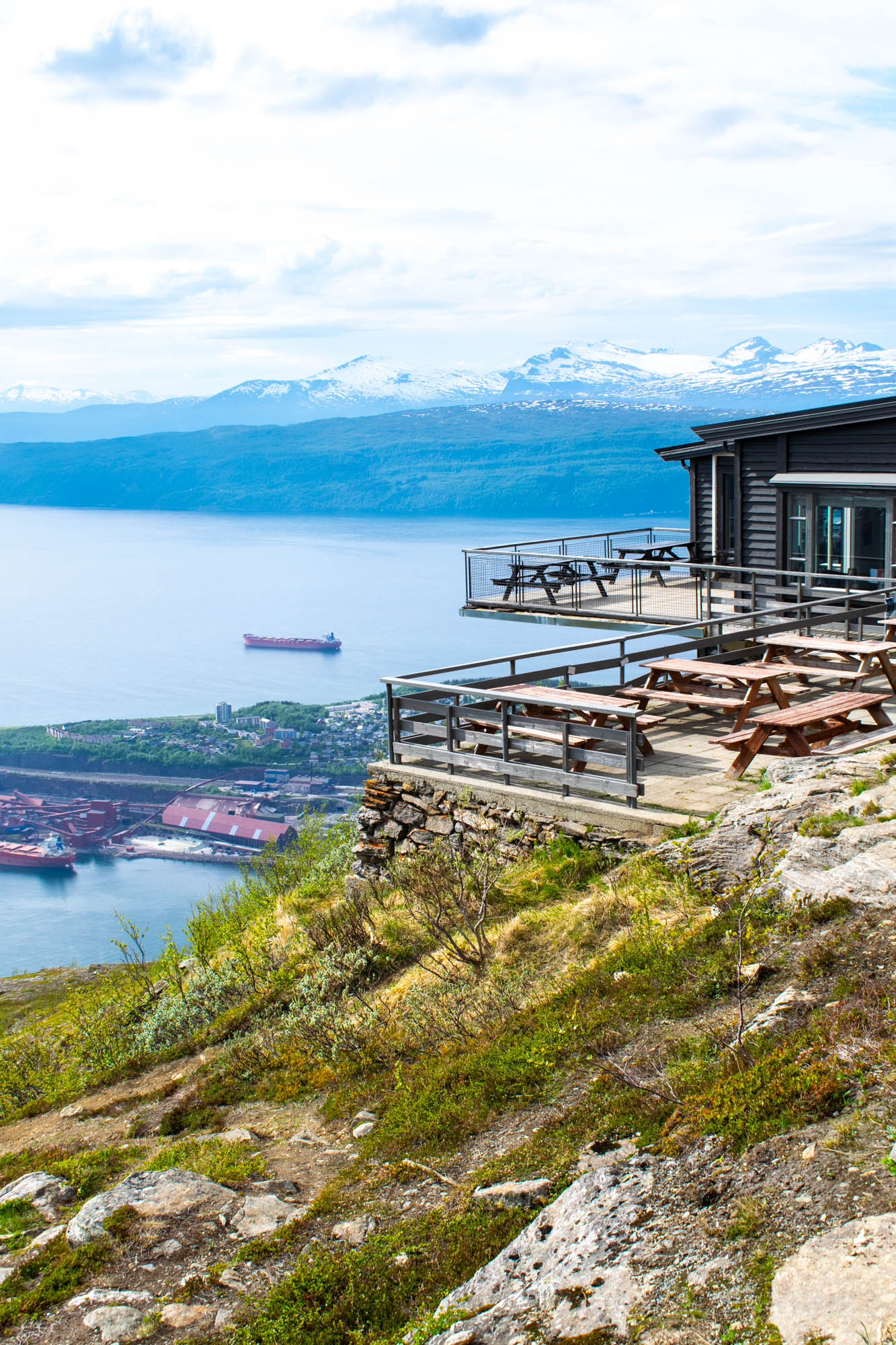 Narviksfjellet gondol - restauranten