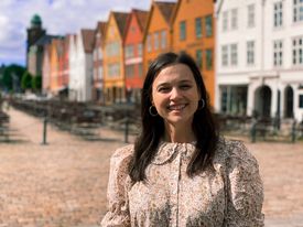 Emma Vestrheim, eier av I Love Bergen Guideselskap